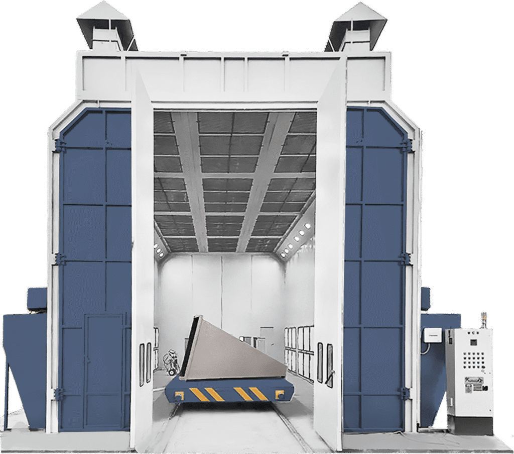 Paint Booth Trolley System