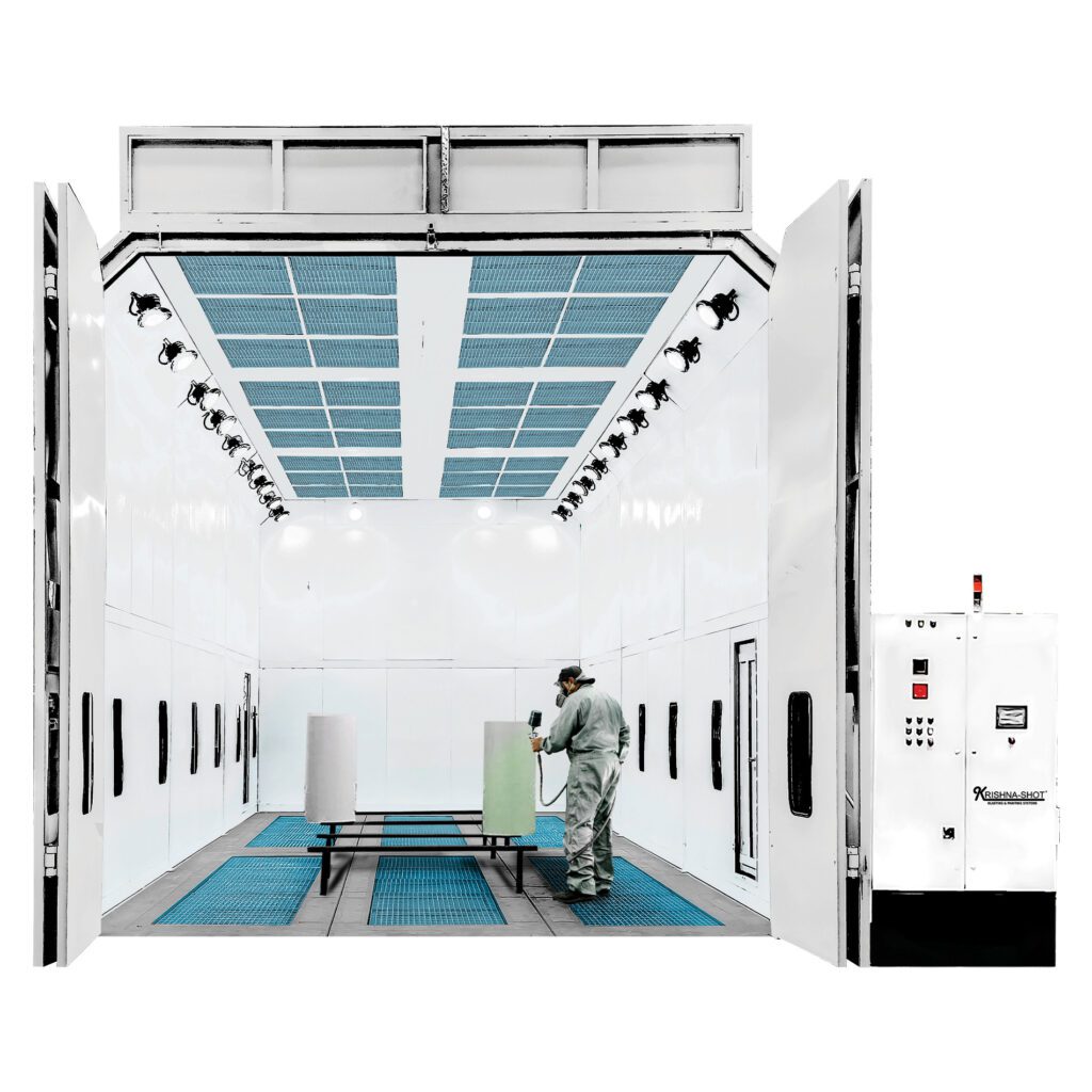 Down Draft Paint Booth System