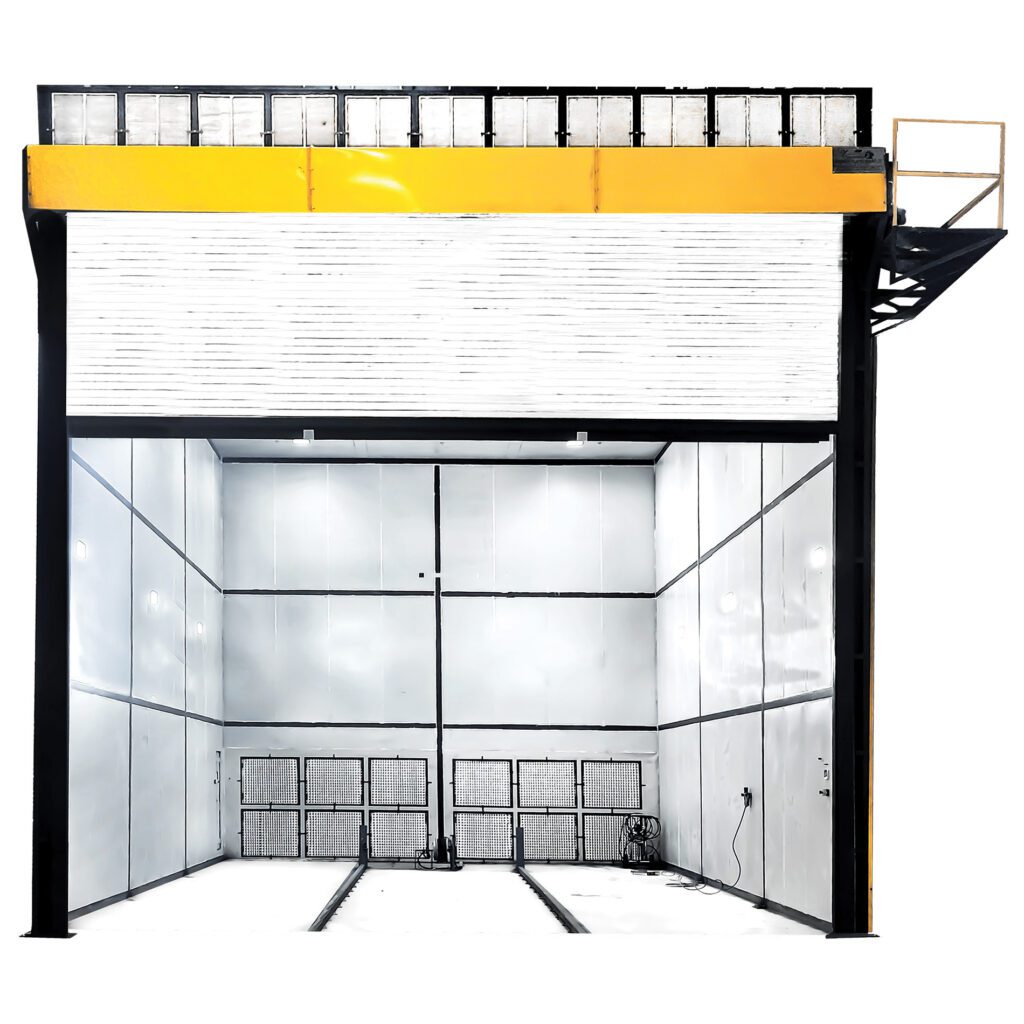 Pressurized Painting Cum Baking Booth System